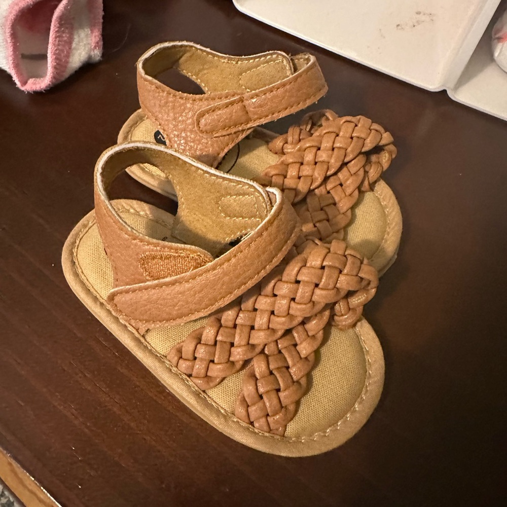Kids Tan Sandals